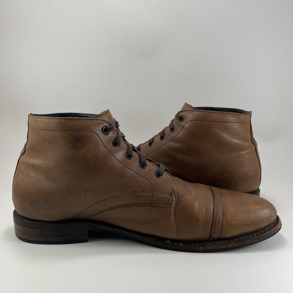 Thursday Boot Cadet Walnut Leather Lace Up Ankle Boots Mens Size 12.5 Brown main image 5